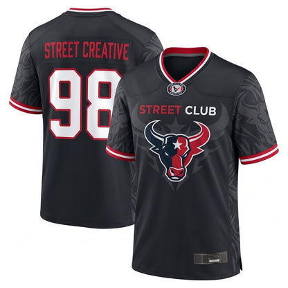 Unisex Football Game Day Fan Jersey - Breathable Lightweight Athletic Mesh