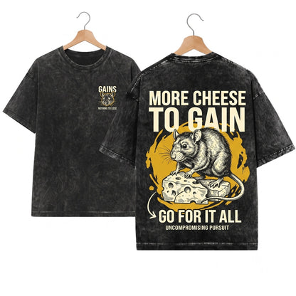 Nothing to Lose Rat Graphic Vintage Wash T-Shirt