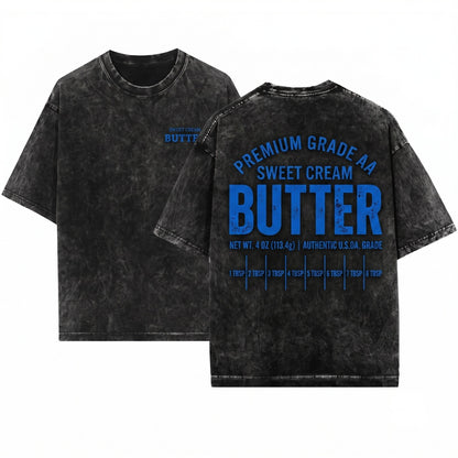 Sweet Cream Stick Butter Lover Funny Baking Foodie Gift Hoodie Unisex Wash T-Shirt