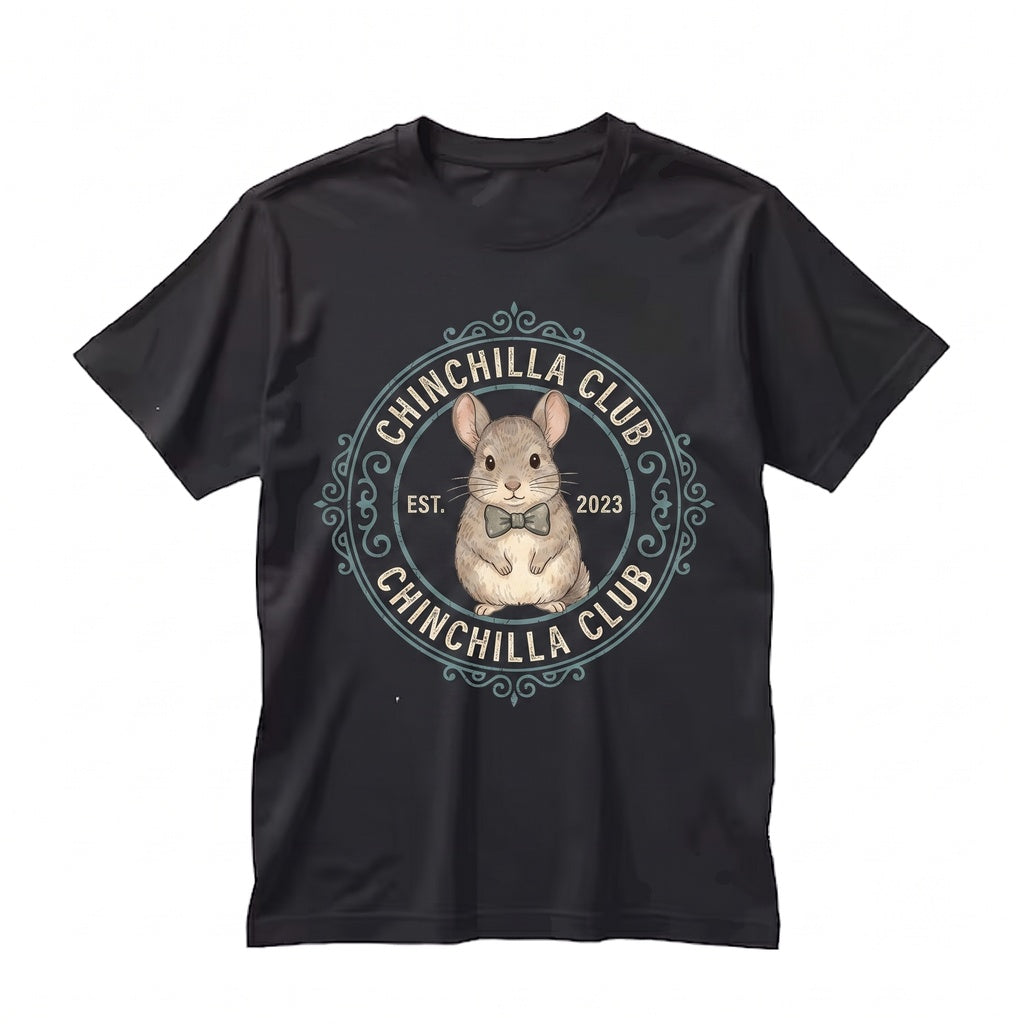 Chinchilla Graphic Pet Owner Gift Adorable Kawaii Rodent Animal Unisex TShirt
