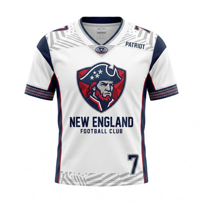 Unisex Breathable Mesh Football Fan Jersey - Lightweight Stitched Game Day Shirt