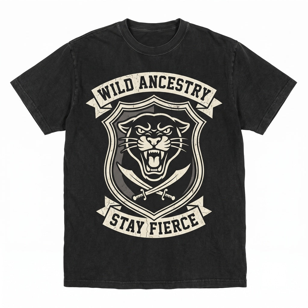 Vintage Halftone Black Cat Graphic Gothic Halloween Spooky Retro Feline Apparel Unisex TShirt