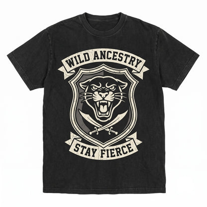 Vintage Halftone Black Cat Graphic Gothic Halloween Spooky Retro Feline Apparel Unisex TShirt