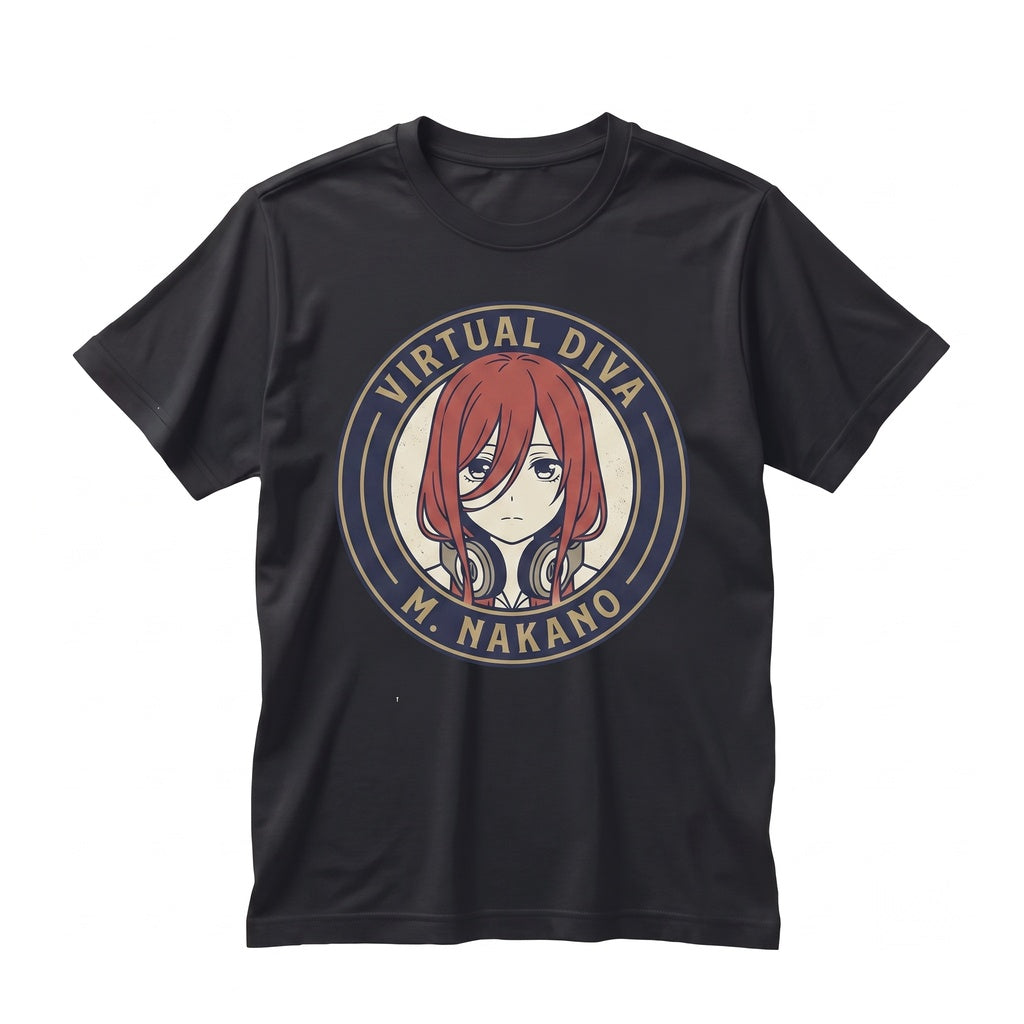 Japanese Anime Manga Girl Graphic Cosplay Waifu Top Apparel Clothes Unisex TShirt