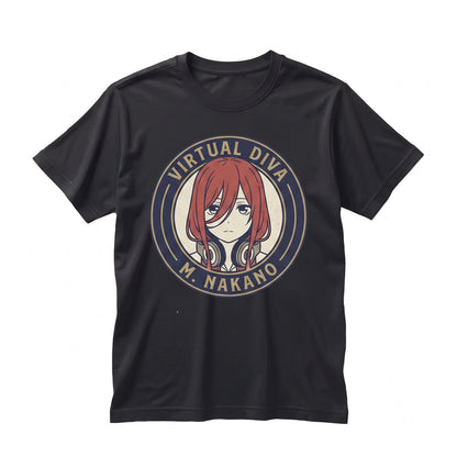 Japanese Anime Manga Girl Graphic Cosplay Waifu Top Apparel Clothes Unisex TShirt