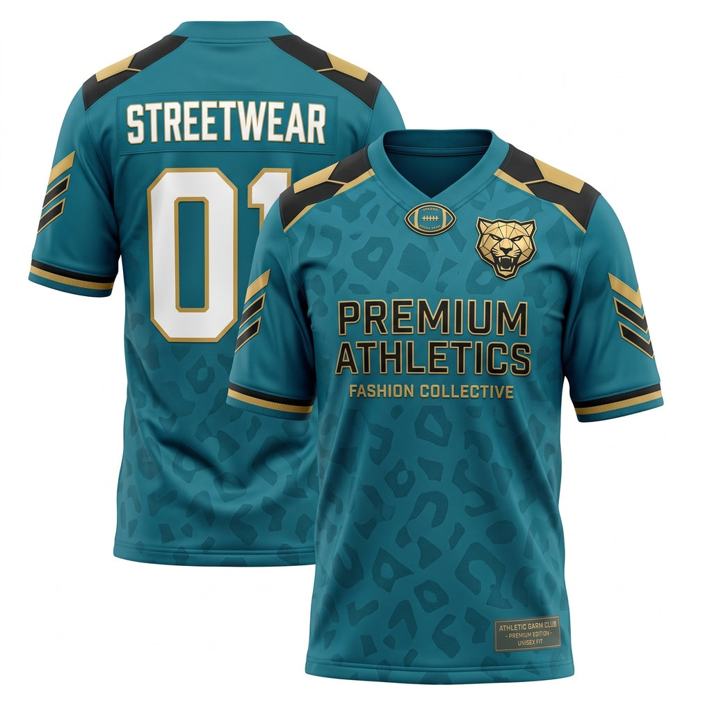 Unisex Football Game Day Fan Jersey - Breathable Mesh Lightweight Athletic Jersey