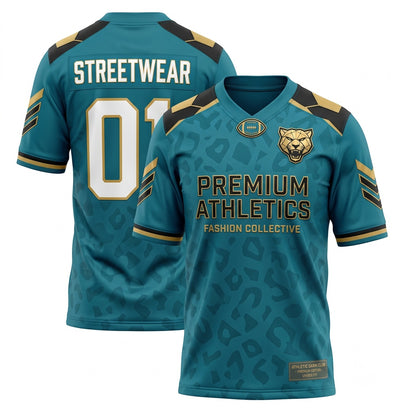 Unisex Football Game Day Fan Jersey - Breathable Mesh Lightweight Athletic Jersey