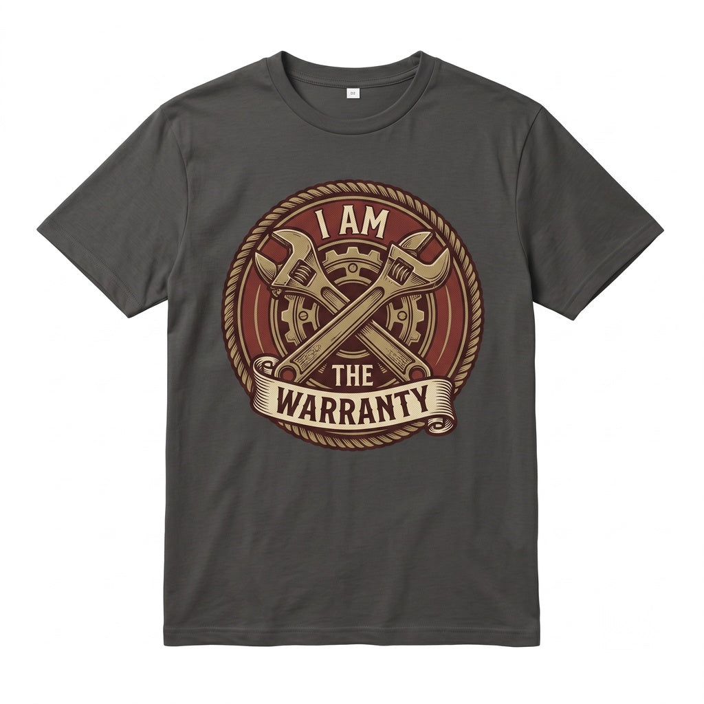 Funny Im The Warranty Auto Mechanic Car Fathers Day Gift For Dad Unisex TShirt