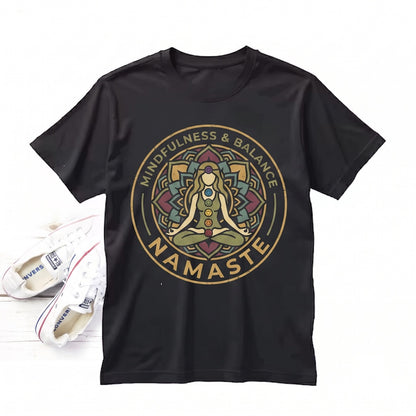 Funny Namaste Yoga Meditation Teacher Lover Birthday Present Tank Top Unisex TShirt