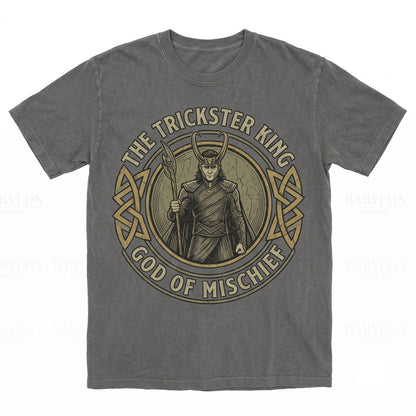 Vintage Loki God of Mischief Retro Tom Hiddleston Graphic TV Series Fan Apparel Unisex TShirt