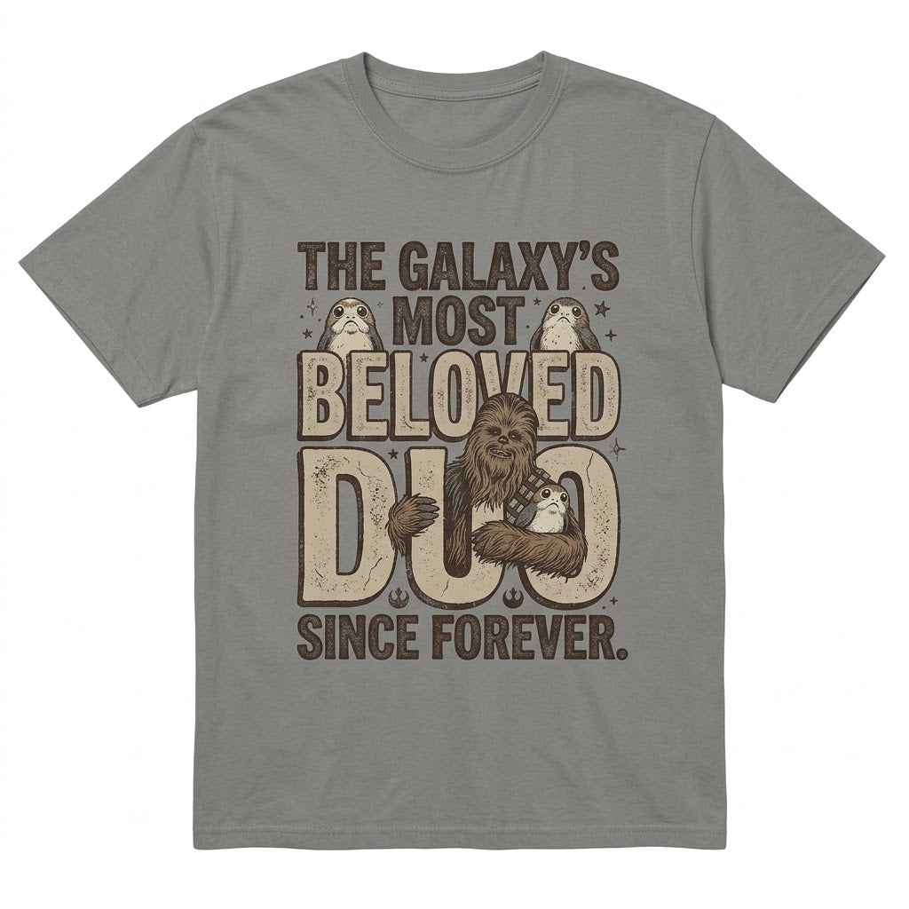 Cute Wookiee Graphic Sweatshirt Sci-Fi Fan Gift Unisex TShirt