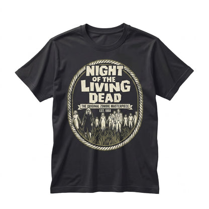 Night of the Living Dead Zombie Horror Film Graphic Unisex TShirt