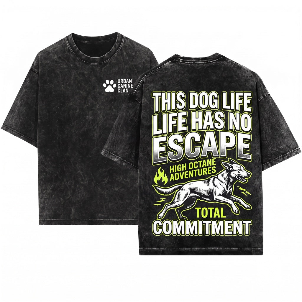 This Dog Thing Escalated Quickly Funny Lover Pet Parent Gift Unisex Wash T-Shirt