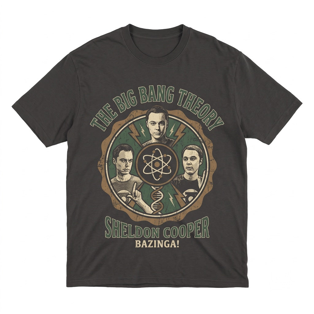 Sheldon Cooper Vintage Tee, Unisex TShirt