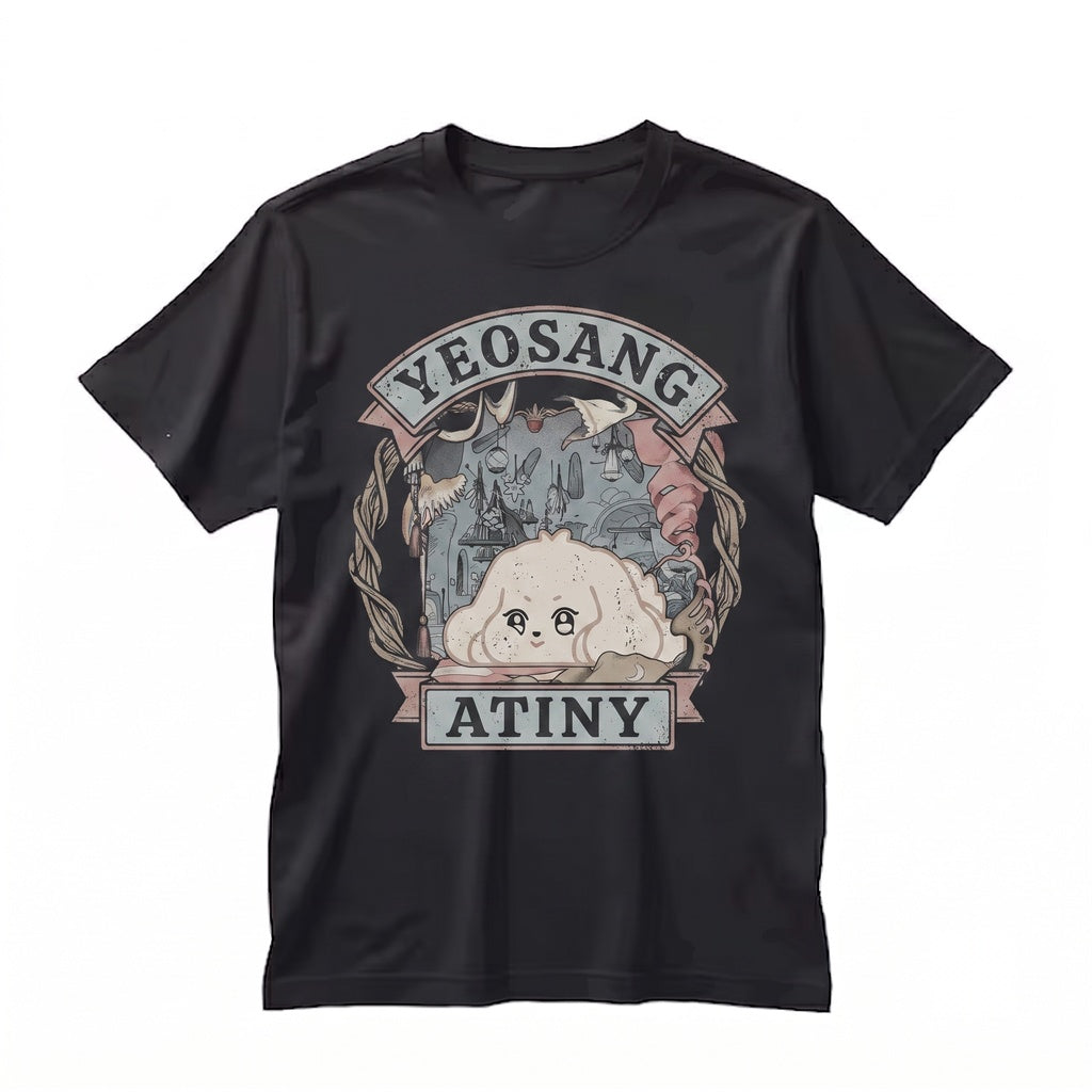 Yeosang Dog Vintage Kpop Concert Retro Graphic Unisex TShirt