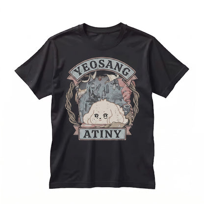 Yeosang Dog Vintage Kpop Concert Retro Graphic Unisex TShirt