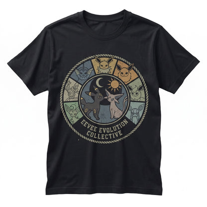 Eevee Evolutions Sleeveless Graphic Tank Vintage Wash Cute Gamer Gift Anime Unisex TShirt