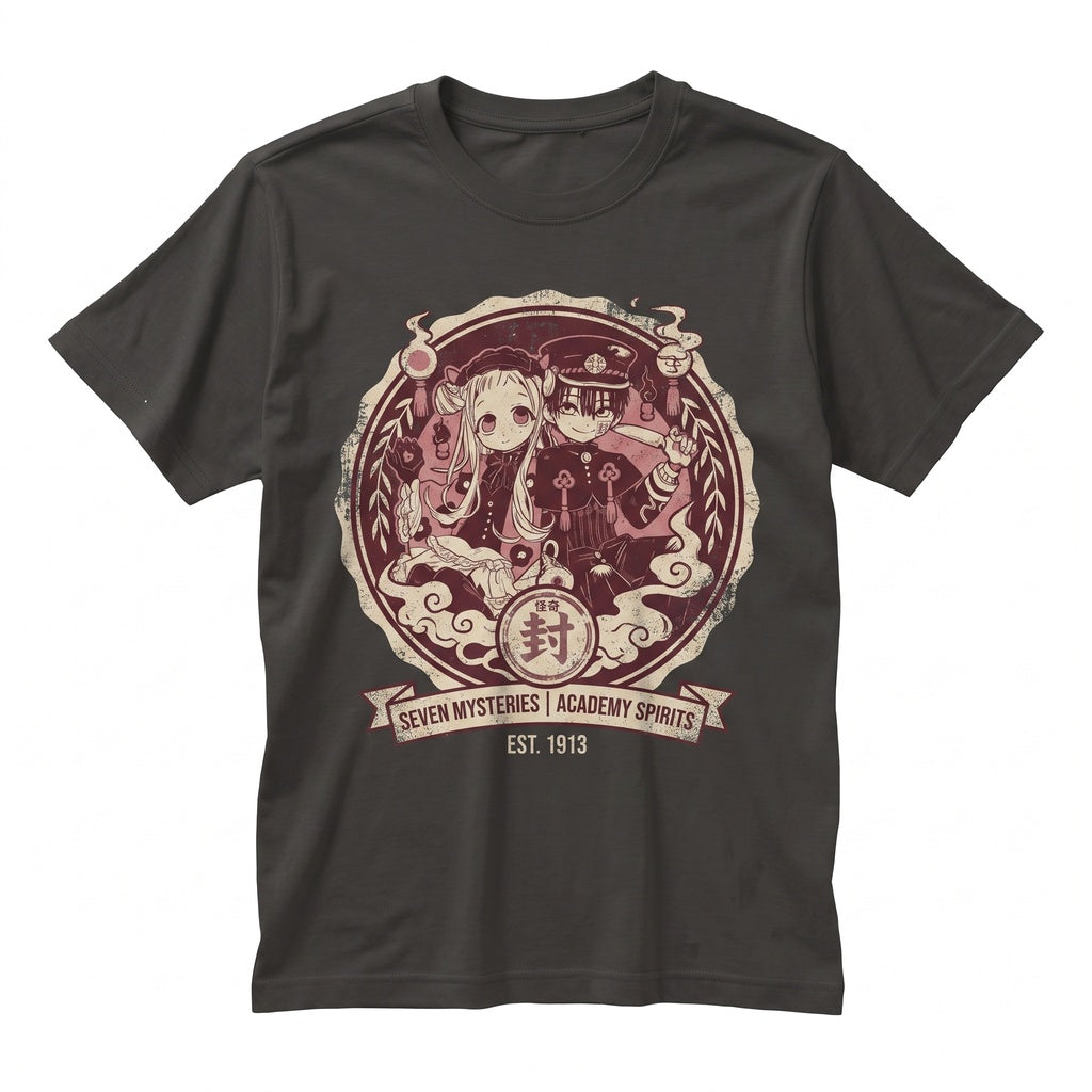 Hanako Kun Yashiro Nene Japanese Anime Manga Graphic Cotton Apparel Unisex TShirt