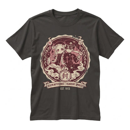 Hanako Kun Yashiro Nene Japanese Anime Manga Graphic Cotton Apparel Unisex TShirt