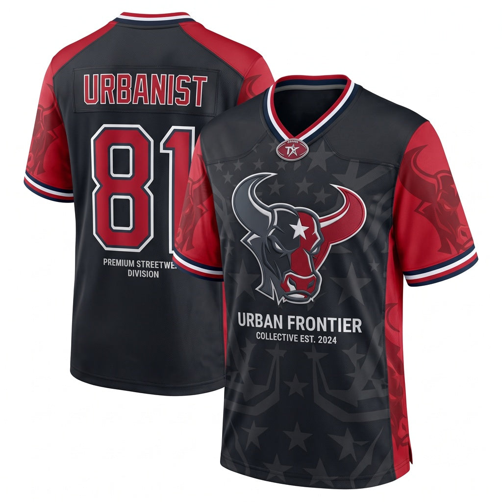Unisex Athletic Football Fan Jersey - Breathable Mesh Lightweight Game Day Sportswear
