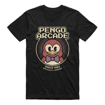 Vintage Arcade 1982 Ice Block Penguin Video Game Graphic Cotton Unisex TShirt