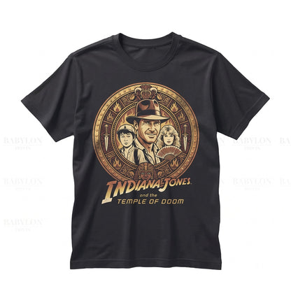 Vintage Temple of Doom Adventure Theme Park Graphic Unisex TShirt