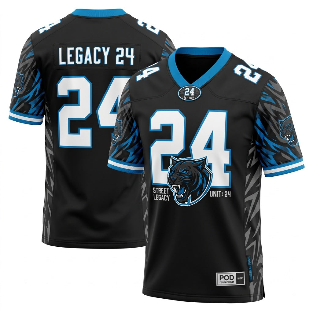 Unisex Lightweight Breathable Stitched Athletic Football Game Day Fan Jersey