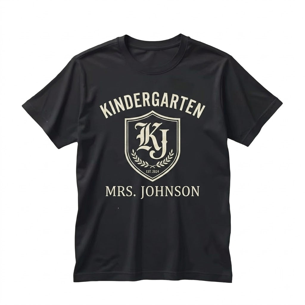 Custom Kindergarten Preschool Second Grade Teacher Back To School Plus Size Unisex TShirt