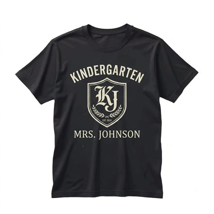 Custom Kindergarten Preschool Second Grade Teacher Back To School Plus Size Unisex TShirt