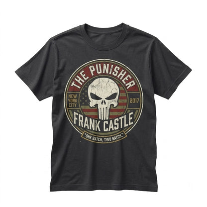 Vintage Skull Vigilante Jon Bernthal Graphic Frank Castle Dad Gift Daredevil Unisex TShirt