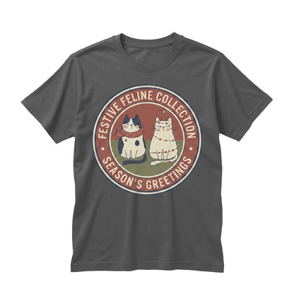 Personalized Cat Christmas Coffee Mug Funny Kitten Holiday Pet Lover Present Ceramic Drinkware Unisex TShirt