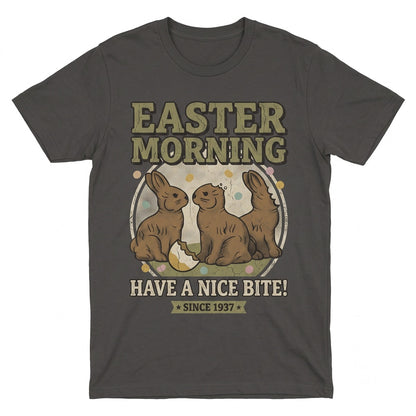 Funny Easter Chocolate Bunny My Butt Hurts Joke Graphic Matching Holiday Gift Unisex TShirt