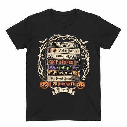 Vintage Halloween Vhs Graphic Retro Spooky Season Apparel Funny Horror Movie Outfit Unisex TShirt