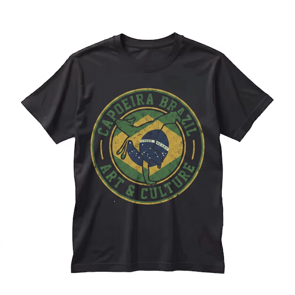 Brazilian Capoeira Martial Arts Fighter Graphic Gift Unisex TShirt