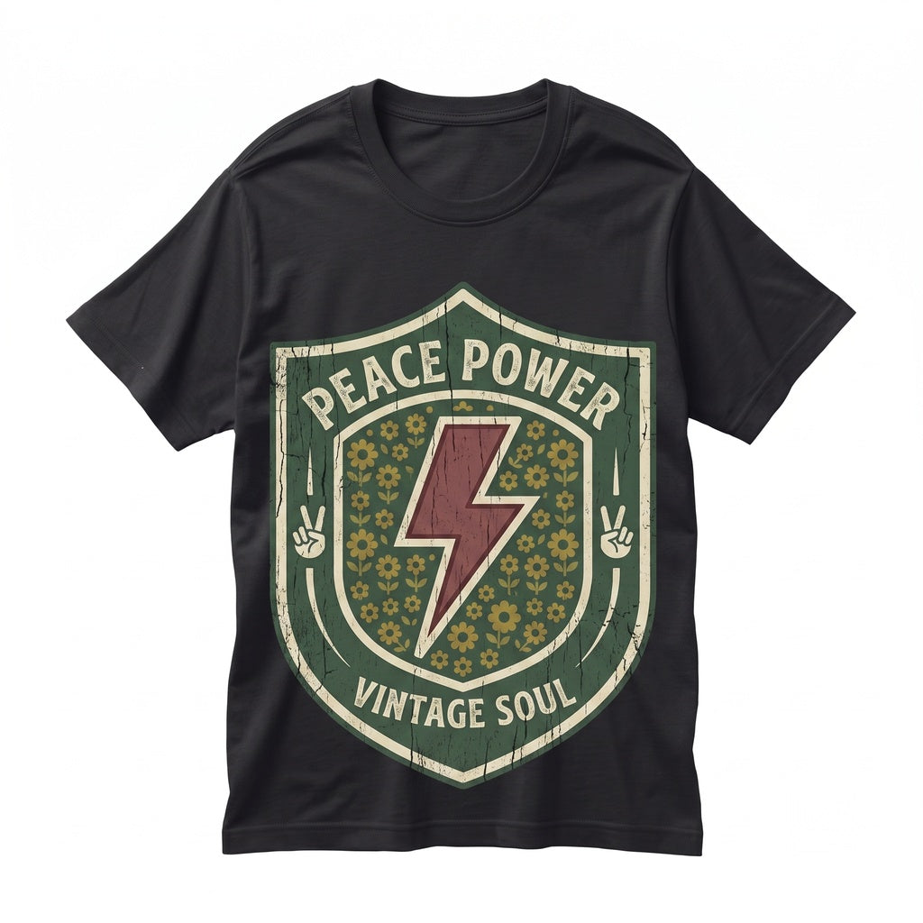 Pastel Retro Happy Face Lightning Bolt Beach Vacation Sunshine Summer Graphic Unisex TShirt