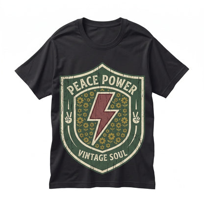 Pastel Retro Happy Face Lightning Bolt Beach Vacation Sunshine Summer Graphic Unisex TShirt