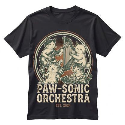 Cute Music Teacher Cat Kitten Band Classroom Educator Graphic Gift Unisex TShirt