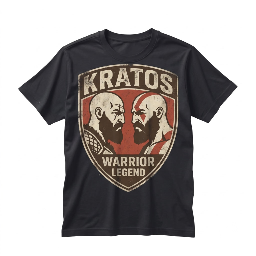 Kratos Ghost of Sparta Norse Mythology Video Game Graphic Vintage Graphic Apparel Unisex TShirt