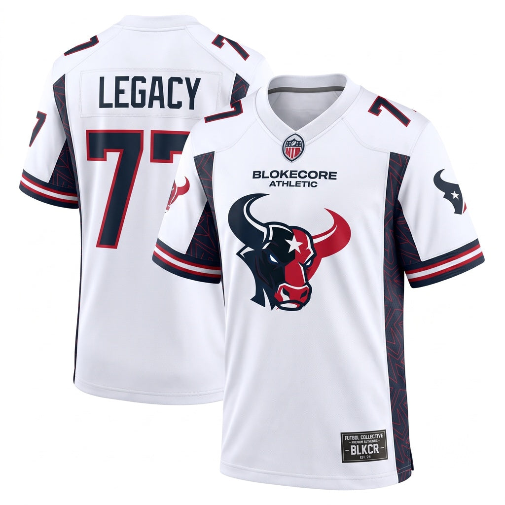 Unisex Football Fan Game Day Jersey Lightweight Breathable Athletic Mesh Sportswear