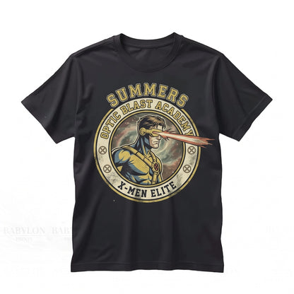 Oversized Cyclops Scott Summers Front Back Graphic 90s Mutant Apparel Unisex TShirt