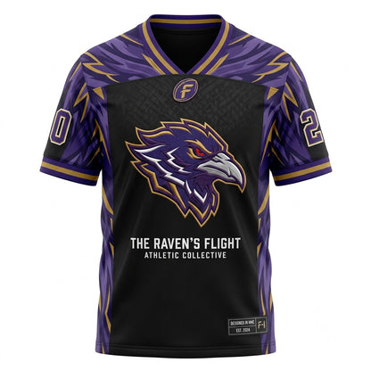 Unisex Stitched Football Fan Jersey - Lightweight Breathable Mesh Game Day Athletic Top