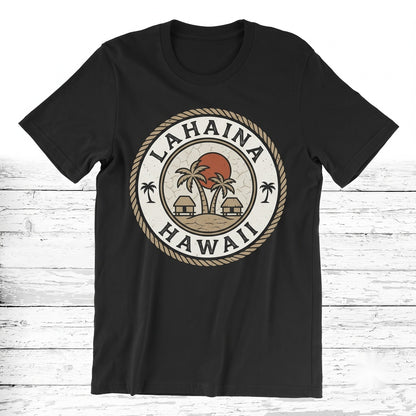 Vintage Maui Lahaina Hawaii Beach Vacation Souvenir Apparel Unisex TShirt
