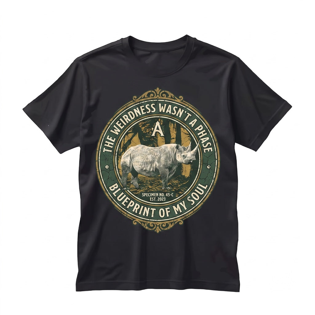 The Weirdness Funny Japanese Rhinoceros Beetle Graphic Animal Humor Tee Unisex TShirt
