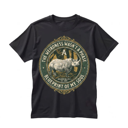 The Weirdness Funny Japanese Rhinoceros Beetle Graphic Animal Humor Tee Unisex TShirt