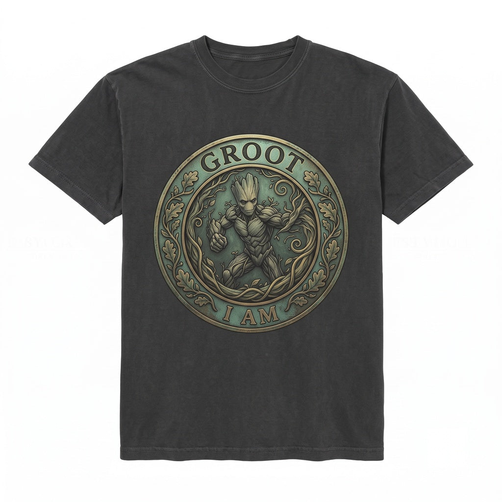 Vintage Groot Tree Alien Graphic World Merch Matching Fan Apparel Unisex TShirt