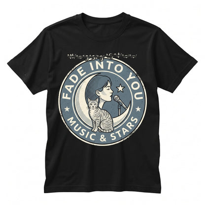 Fade Into You Among My Swan 1990s Dream Pop Indie Band Cute Vintage Graphic Retro Music Apparel Unisex TShirt