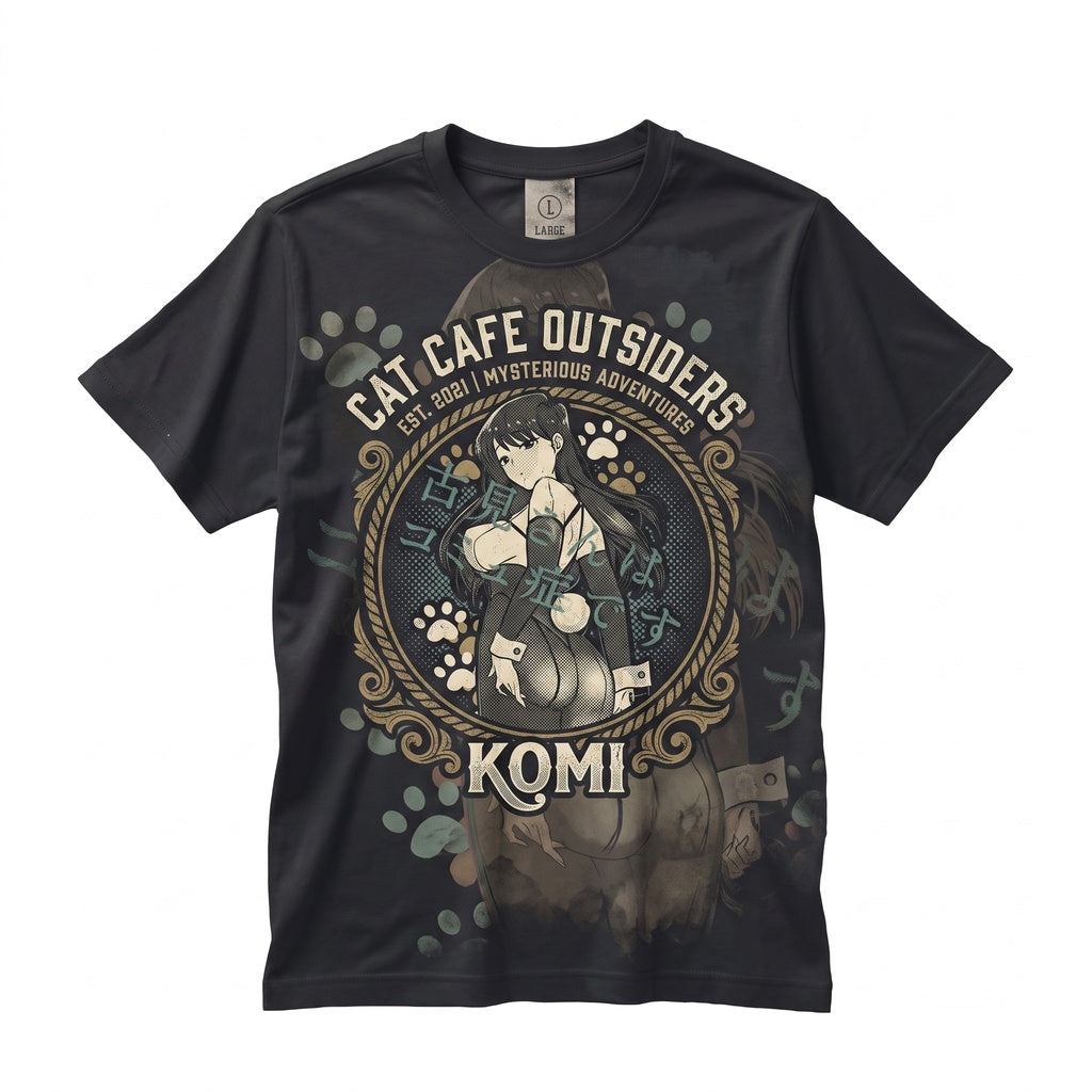 Waifu Material Japanese Anime Streetwear Flame Graphic 100% Cotton Harajuku Unisex TShirt