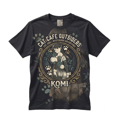 Waifu Material Japanese Anime Streetwear Flame Graphic 100% Cotton Harajuku Unisex TShirt