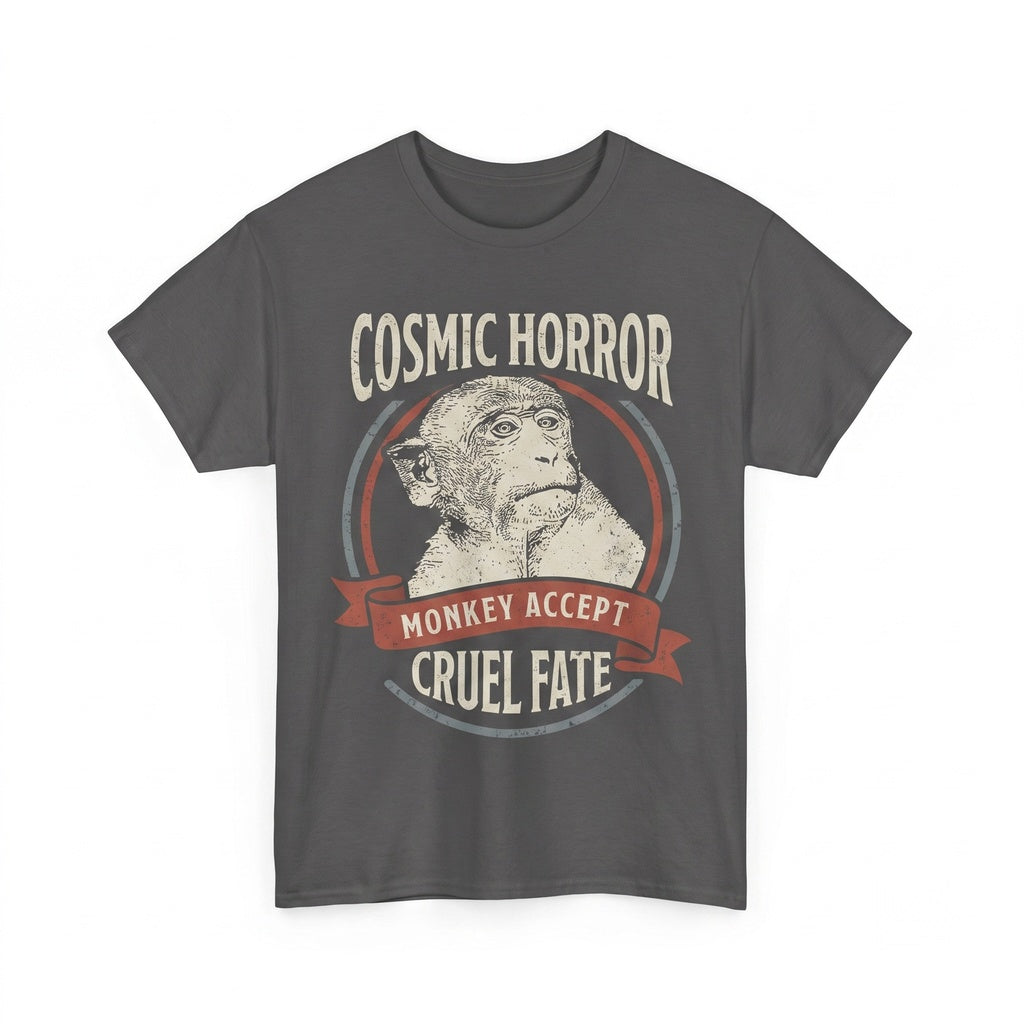 Cosmic Horror Japanese Monkey Vintage Funny Sci-Fi Graphic Unisex TShirt