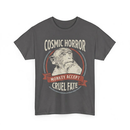 Cosmic Horror Japanese Monkey Vintage Funny Sci-Fi Graphic Unisex TShirt
